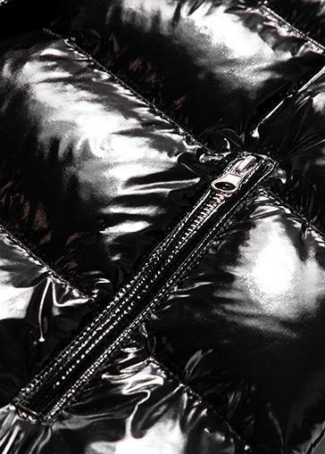 Luxury trendy plus size womens parka hooded Jackets black fur collar duck down coat - SooLinen