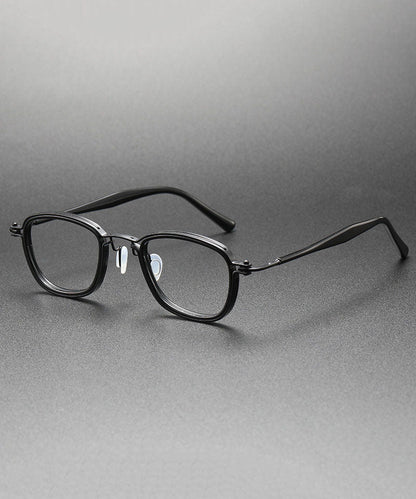 Men Tawny Resin Leopard Blue Light Blocking Reading Glasses