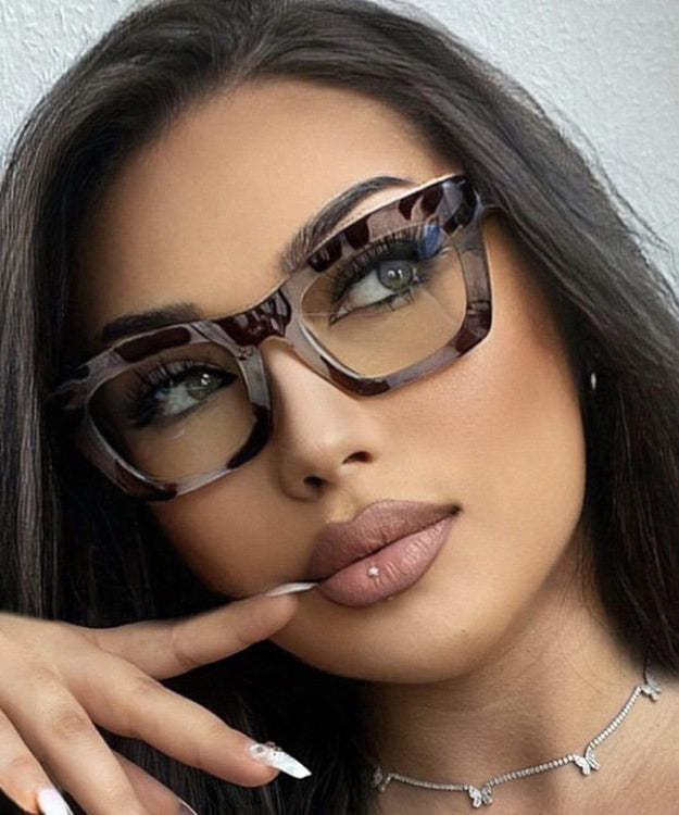 Modern Green Resin Full Frame Reading Glasses