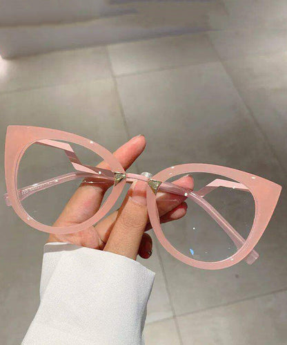 Modern Pink Alloy Resin Sunglasses