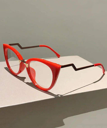 Modern Pink Alloy Resin Sunglasses