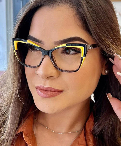 Modern Red Elegant Red Full Frame Reading Glasses