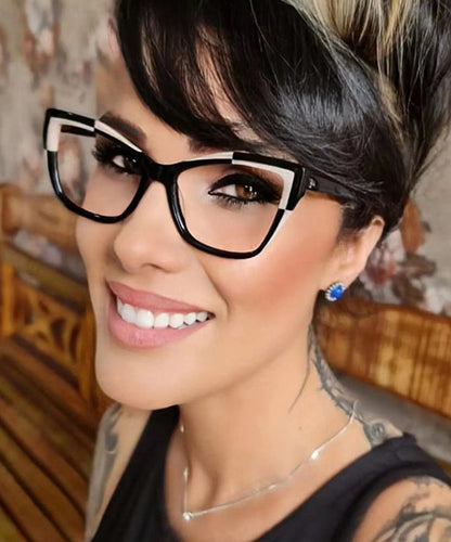 Modern Red Elegant Red Full Frame Reading Glasses