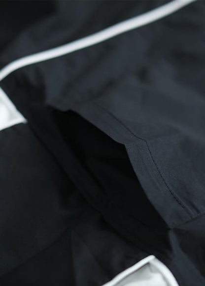 Modern cotton dresses Sweets Cotton Round Neck Spliced Short Sleeve Dress - SooLinen