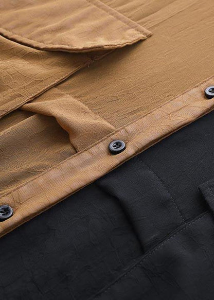 Sometimes Warm Sometimes Cold- Summer Shirt Dress Chiffon Dresses - SooLinen