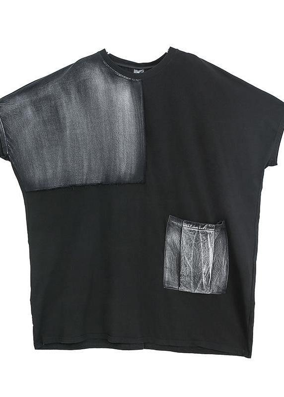 Natural cotton clothes Fine Summer Round Neck Half Sleeve Fashion Dress - SooLinen