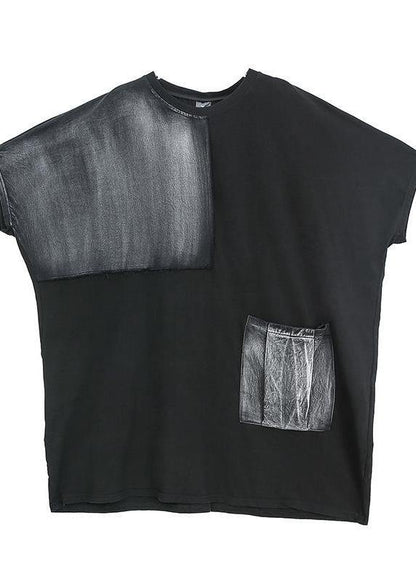 Natural cotton clothes Fine Summer Round Neck Half Sleeve Fashion Dress - SooLinen