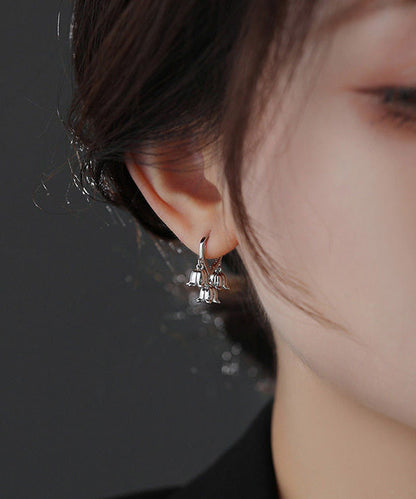 New 925 Silver Tulip Flower Ear Buckle