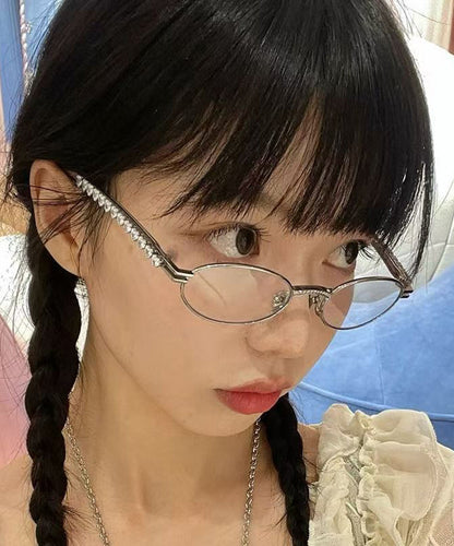 New Anti Blue Light Zircon Inlay Full Frame Reading Glasses