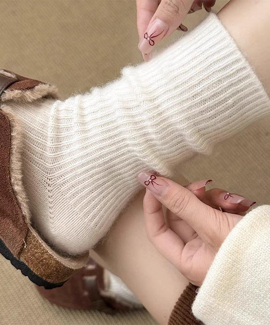 New Autumn Winter Thick Warm Wool Mid Calf Socks