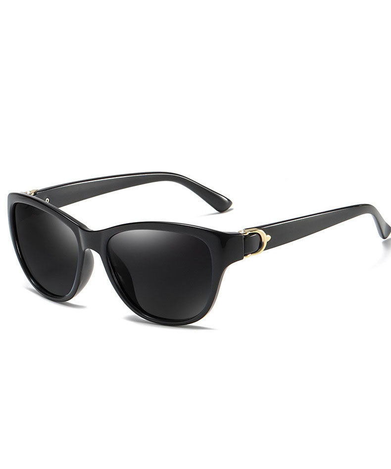 New Black Grey Versatile Polarized Sunglasses For Women