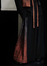 Load image into Gallery viewer, New Chinese Style Patchwork High Waisted Design Wide Leg Pants Spring