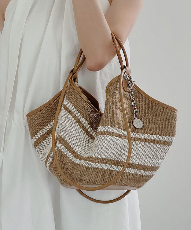 New Fashion Large Capacity Weave Shoulder Bag