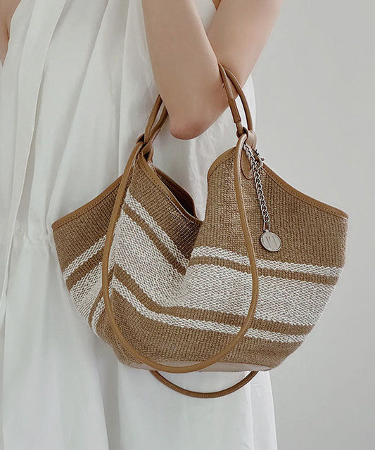 New Fashion Large Capacity Weave Shoulder Bag