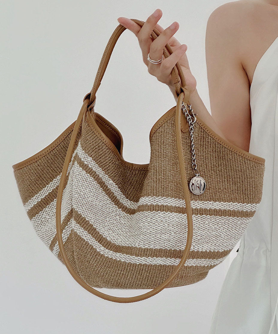 New Fashion Large Capacity Weave Shoulder Bag