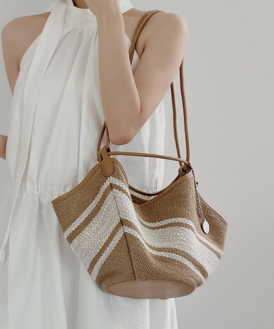 New Fashion Large Capacity Weave Shoulder Bag