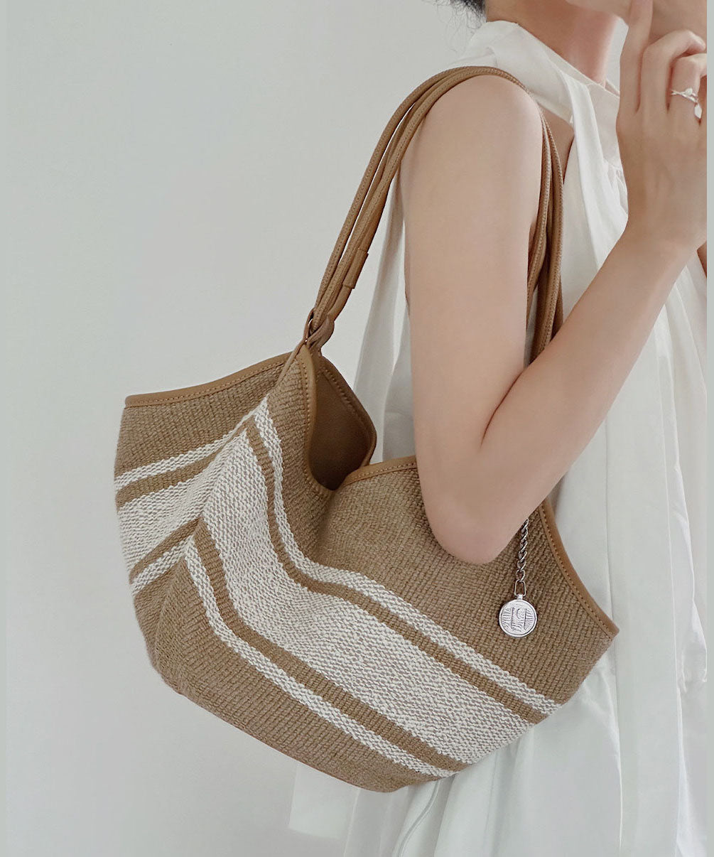 New Fashion Large Capacity Weave Shoulder Bag