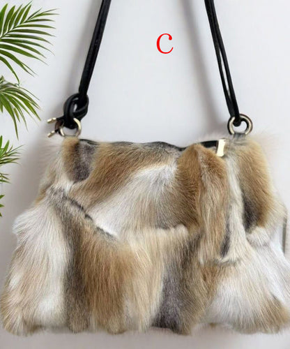 New Fashion Versatile Fuzzy Fur Shoulder Bag
