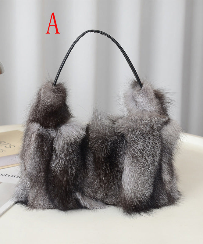 New Fashion Women's Fuzzy Fur Shoulder Bag
