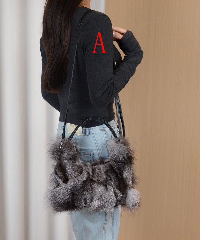 New Fashion Women's Fuzzy Fur Shoulder Bag