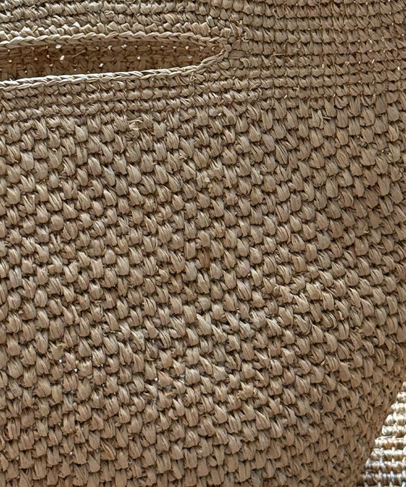 New Handmade Straw Woven Tote Bag