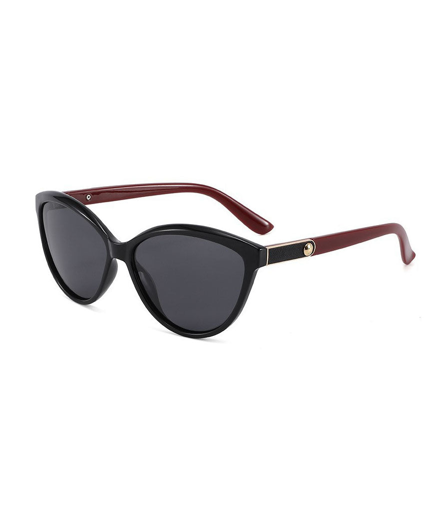 New Korean Style Fashion Beige Coffee Polarized Sunglasses