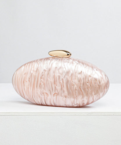 New Purple Acrylic Chain Evening Bag
