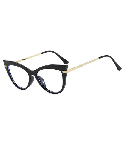 New Purple Hip Hop Punk Framed Metal Sunglasses