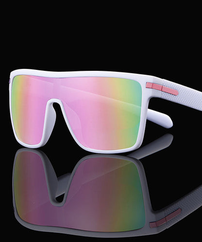 New Red Outdoor Large Frame Sports Eye Protection Sunglasses