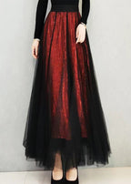 New Sequins High Waist Exra Large Hem Tulle Skirts Spring