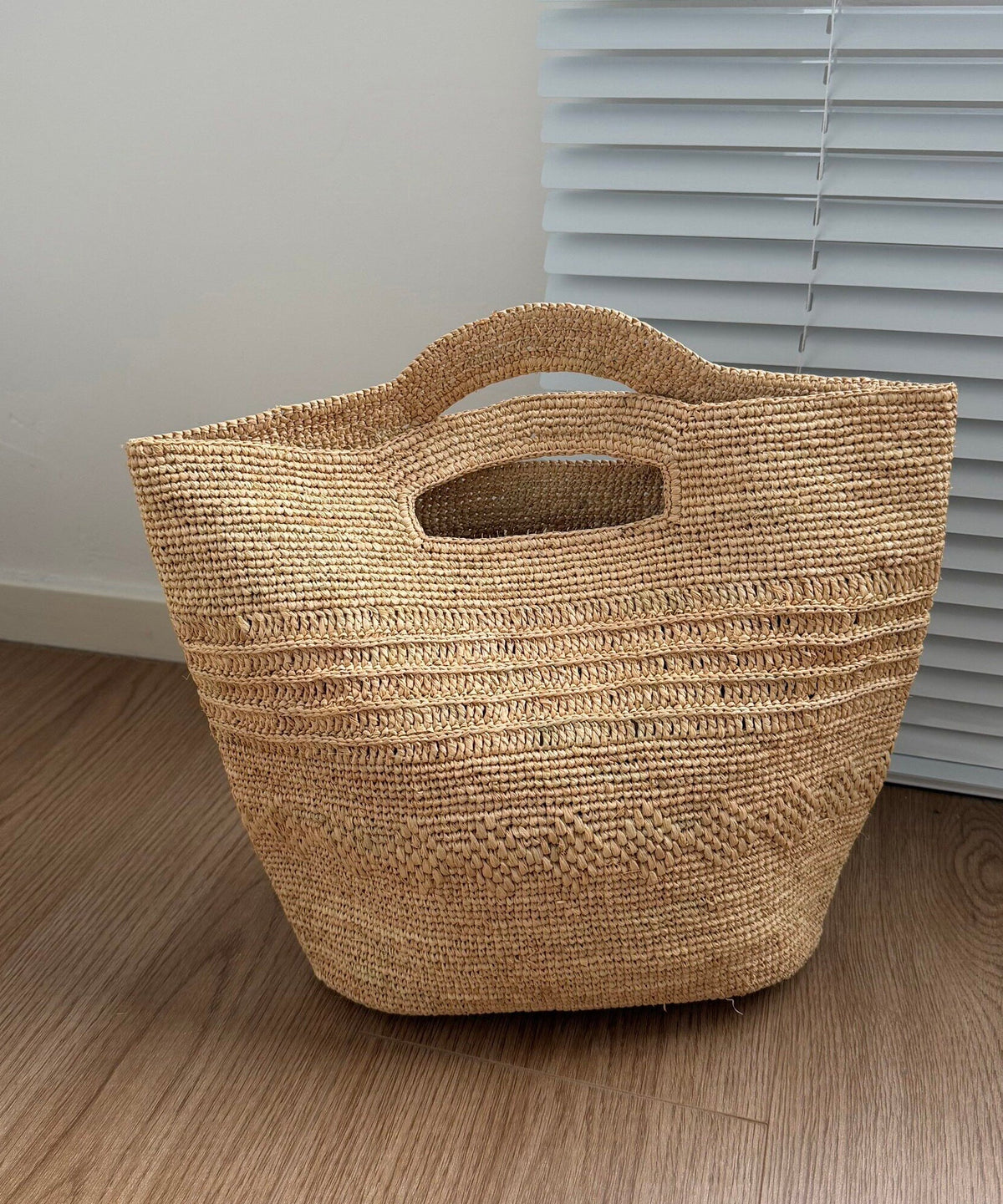 New Versatile Durable Straw Woven Tote Bag