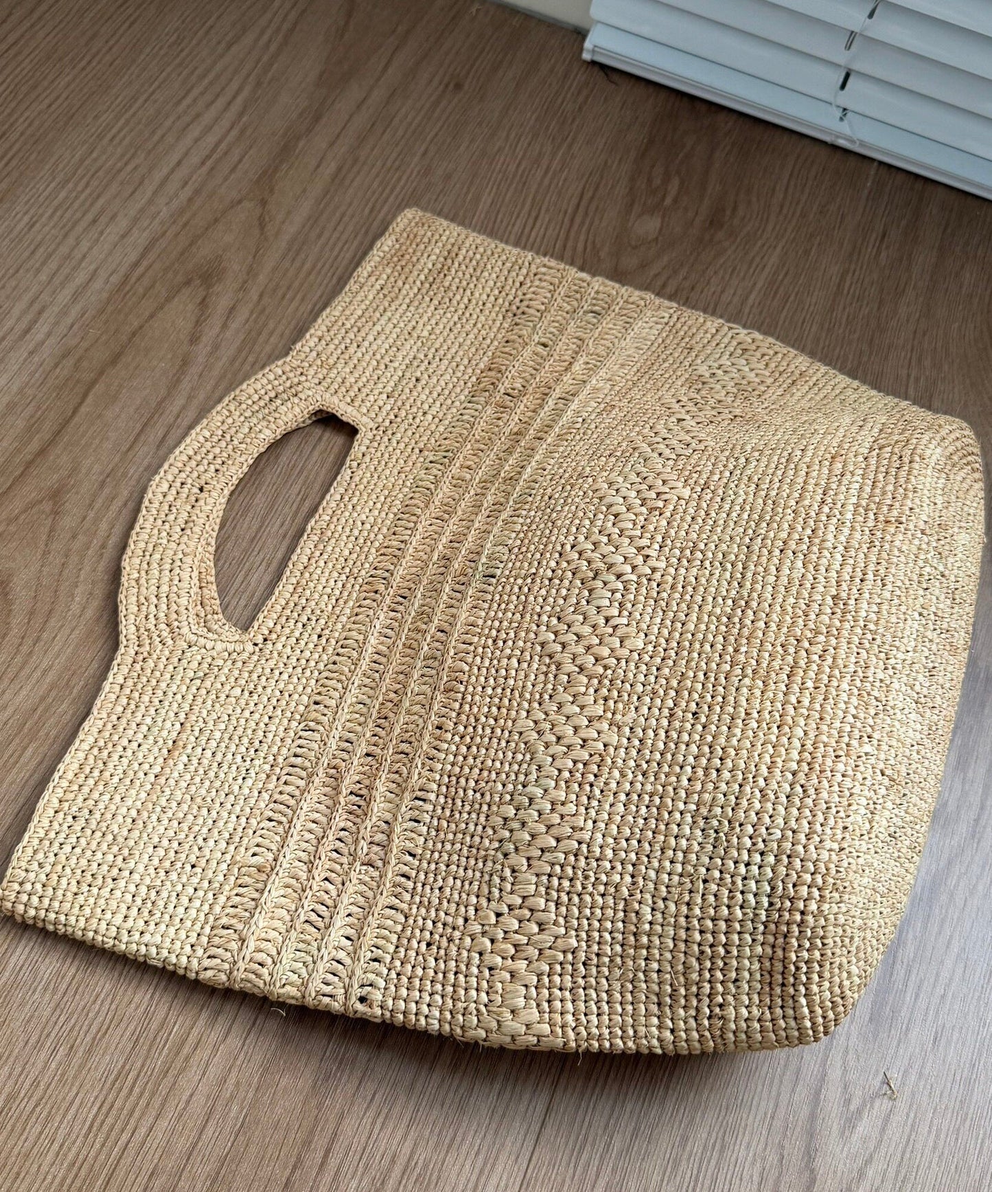 New Versatile Durable Straw Woven Tote Bag