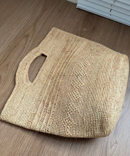 New Versatile Durable Straw Woven Tote Bag
