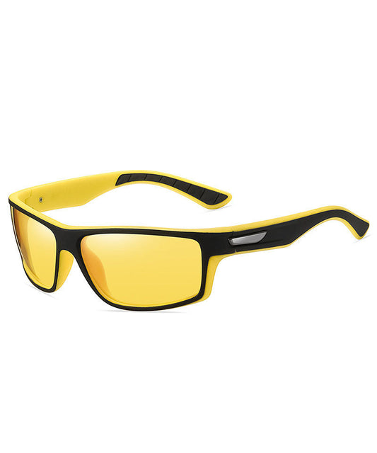 New Yellow Outdoor Sports Polarized Sunglasses