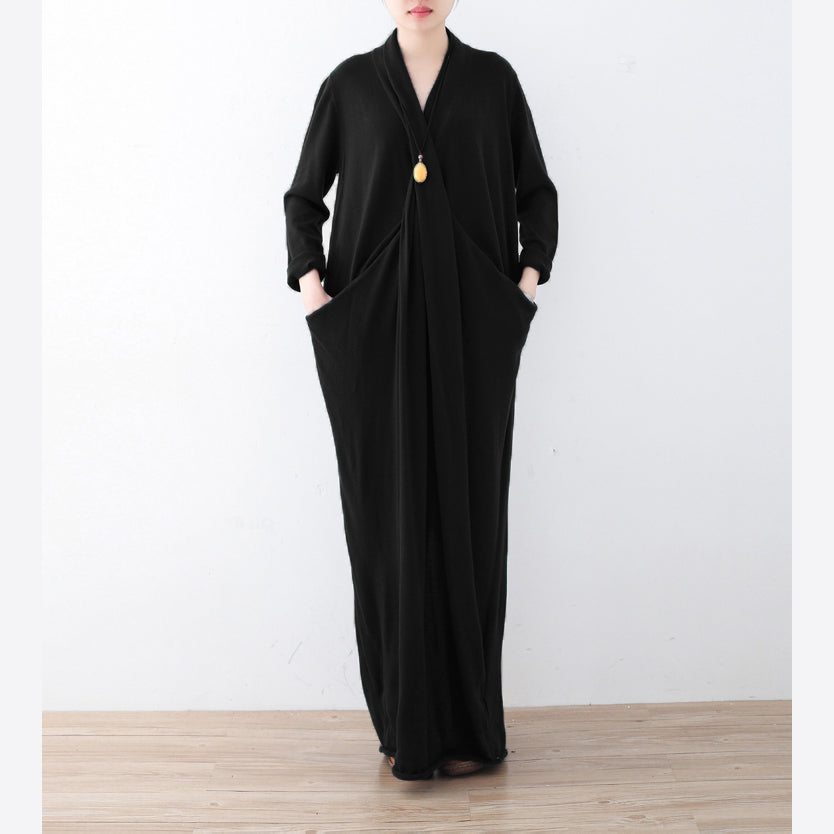 New burgundy sweater dresses plussize pullover vintage asymmetric winter dress