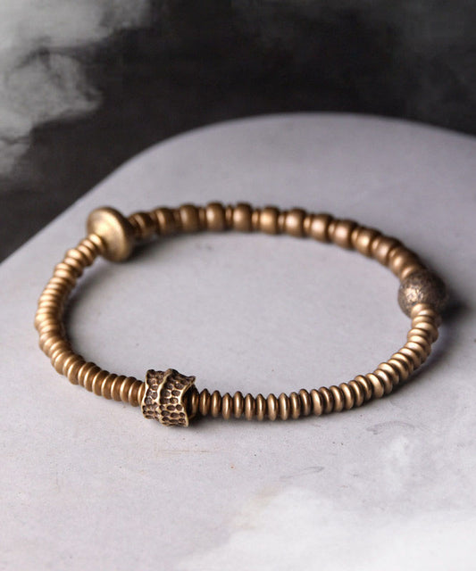 Original Design Copper Elastic Rope Unisex Bracelet