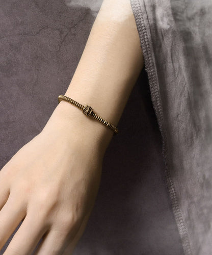 Original Design Copper Elastic Rope Unisex Bracelet
