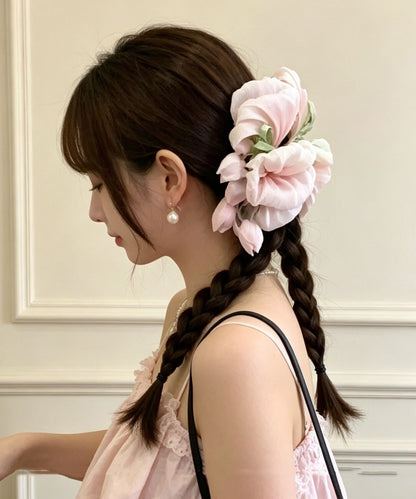Original Design Pink Alloy Tulip Hairpin
