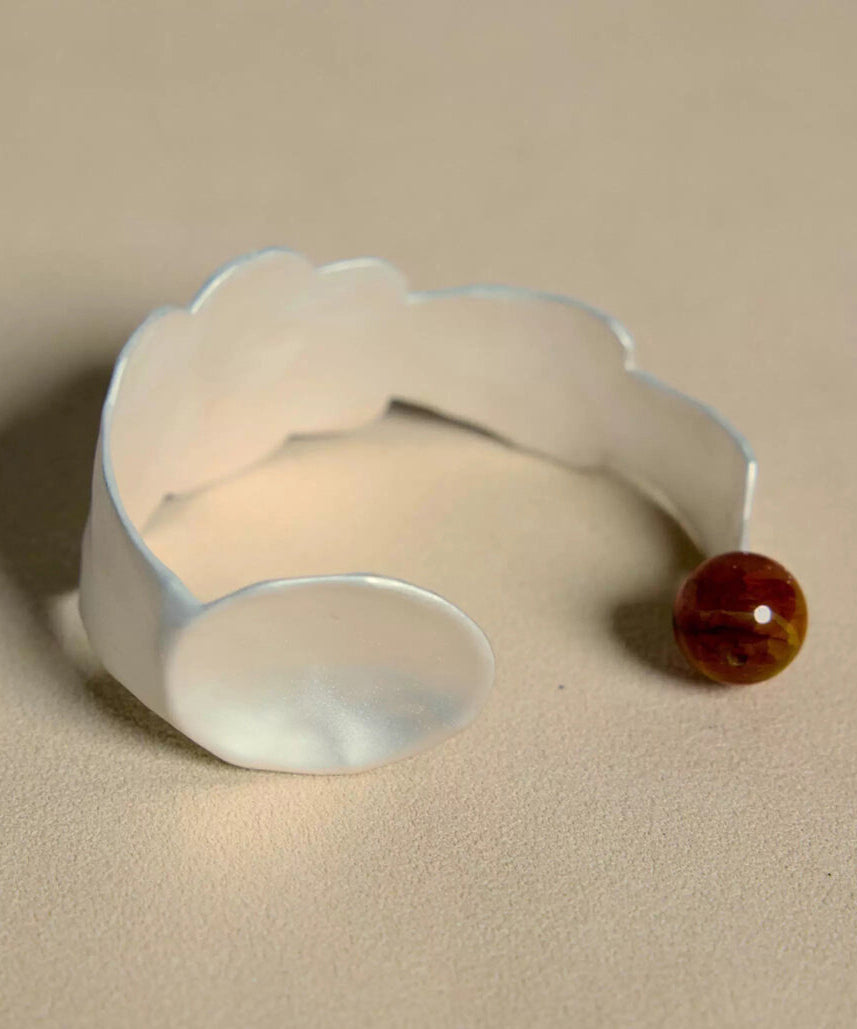 Original Design Silk Sterling Silver Cuff