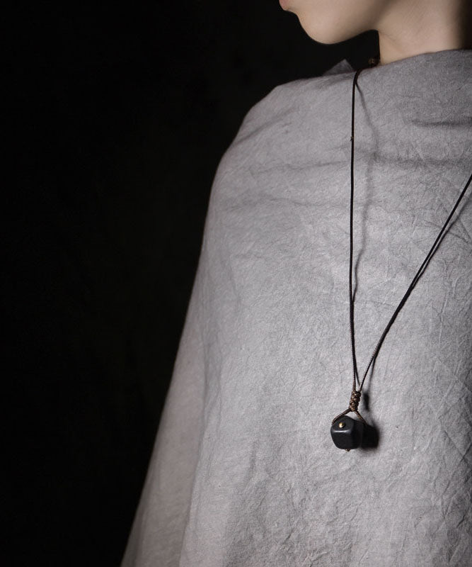 Original Design Versatile Wooden Geometric Pendant Necklace