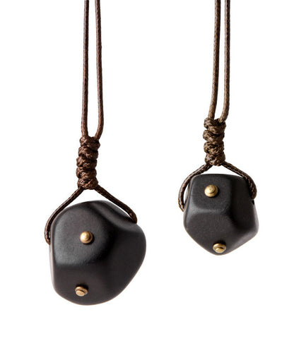 Original Design Versatile Wooden Geometric Pendant Necklace