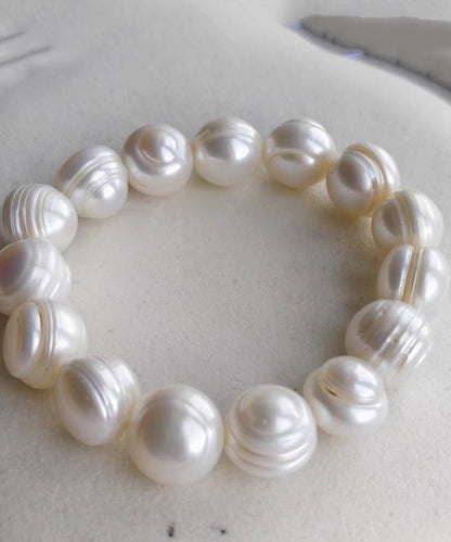 Original Design White Alloy Pearl Bracelet