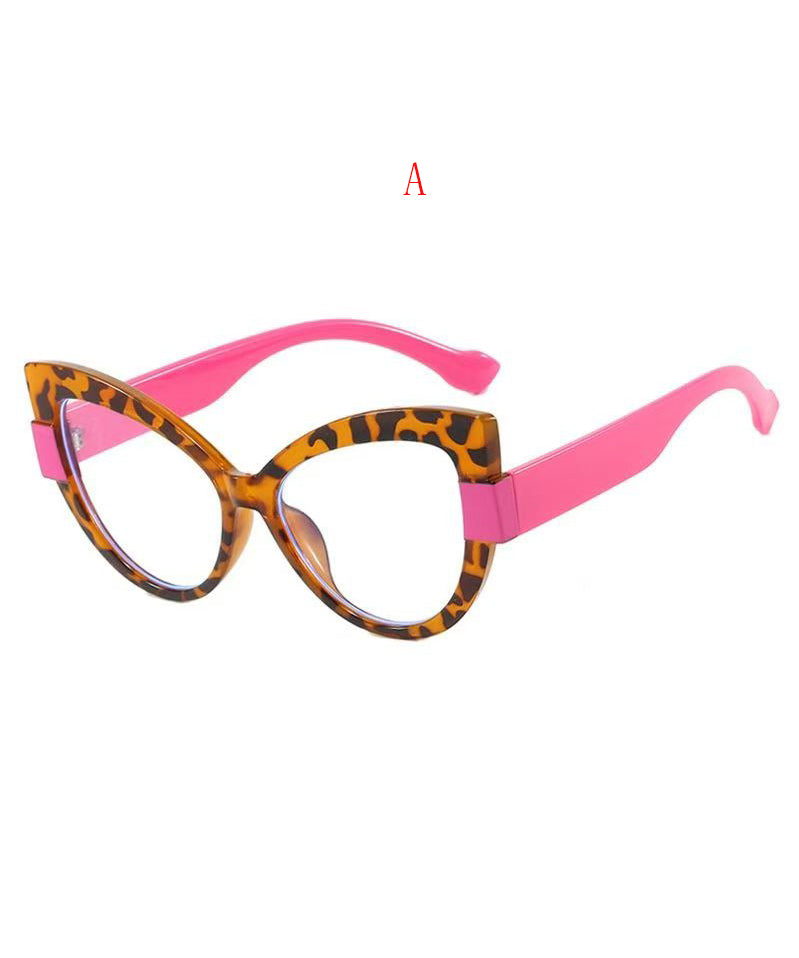 Personalized Color Blocking Anti Blue Light Full Frame Reading Glasses