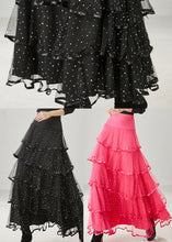 Load image into Gallery viewer, Pink Silm Fit Tulle Skirt Exra Large Hem Spring
