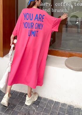 Plus Size Rose Graphic Cotton Long sleeve Summer Long Dresses - SooLinen