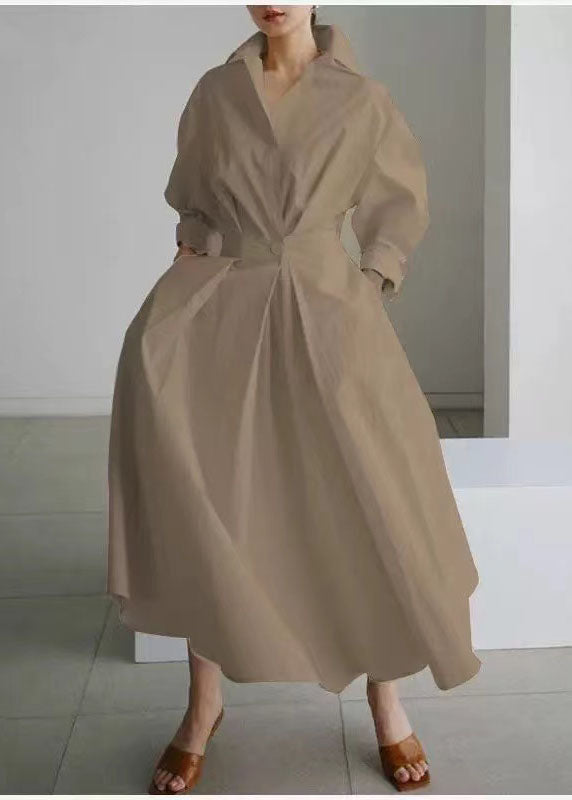 Plus Size Tea Green Cinched Silm Fit Maxi Dresses Spring