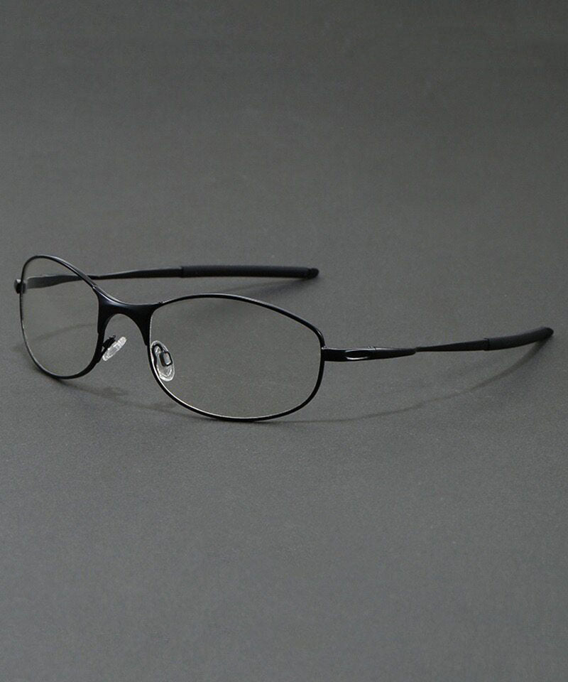 Retro Black Metal Square Unisex Sunglasses