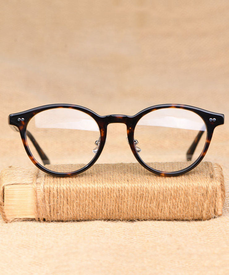 Retro Black Resin Reading Glasses