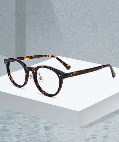 Retro Black Resin Reading Glasses