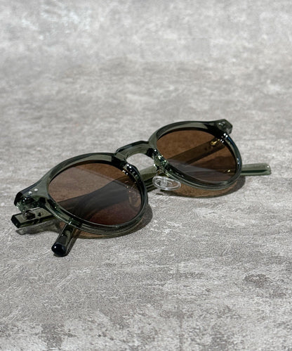 Retro Grass Green Resin Patchwor Unisex Reading Glasses
